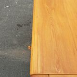 Table de salle à manger en orme 1970