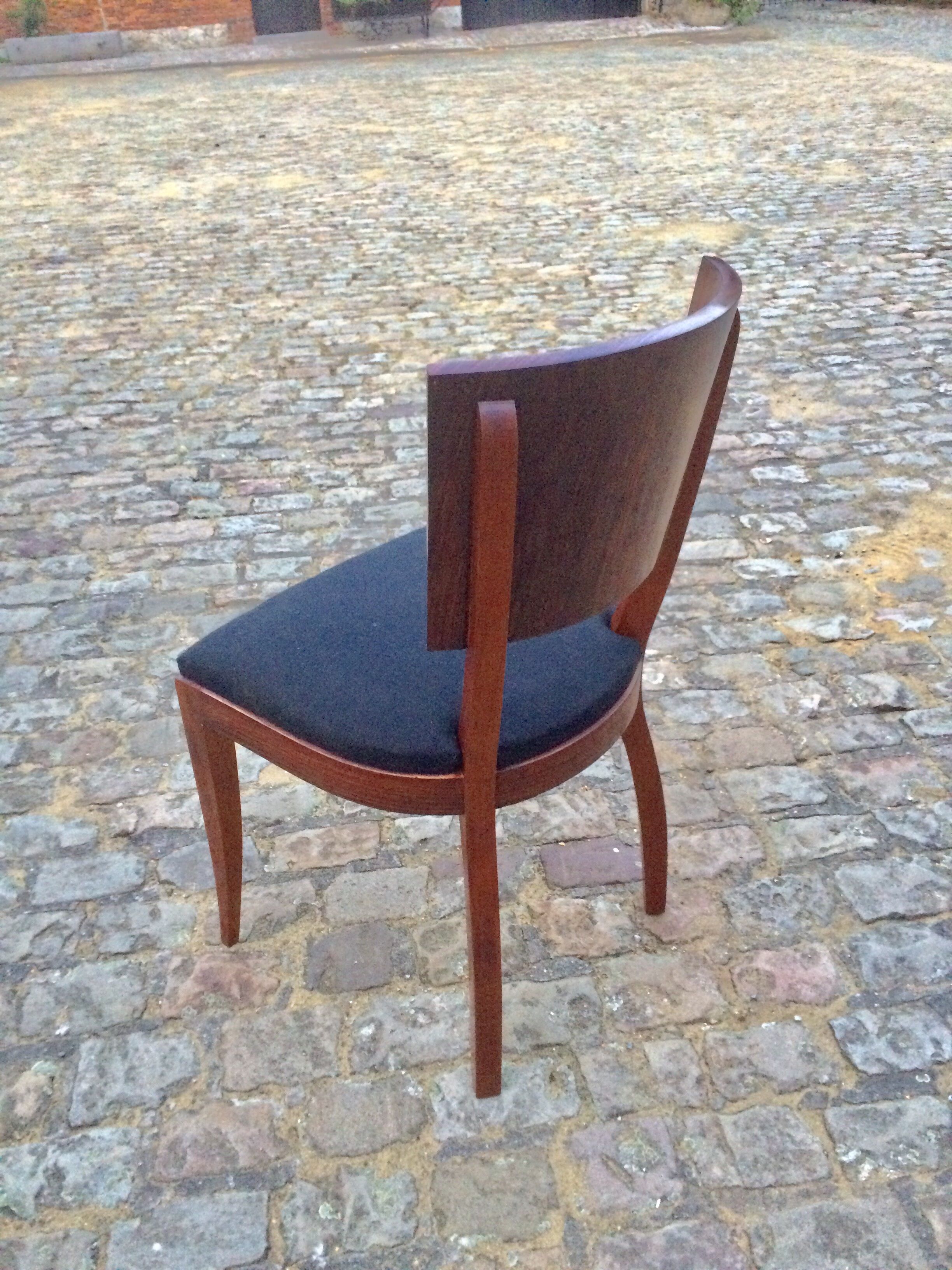 Art Deco period rosewood chairs