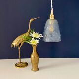 Vintage art deco tulip ride oak leaf pattern and acorns