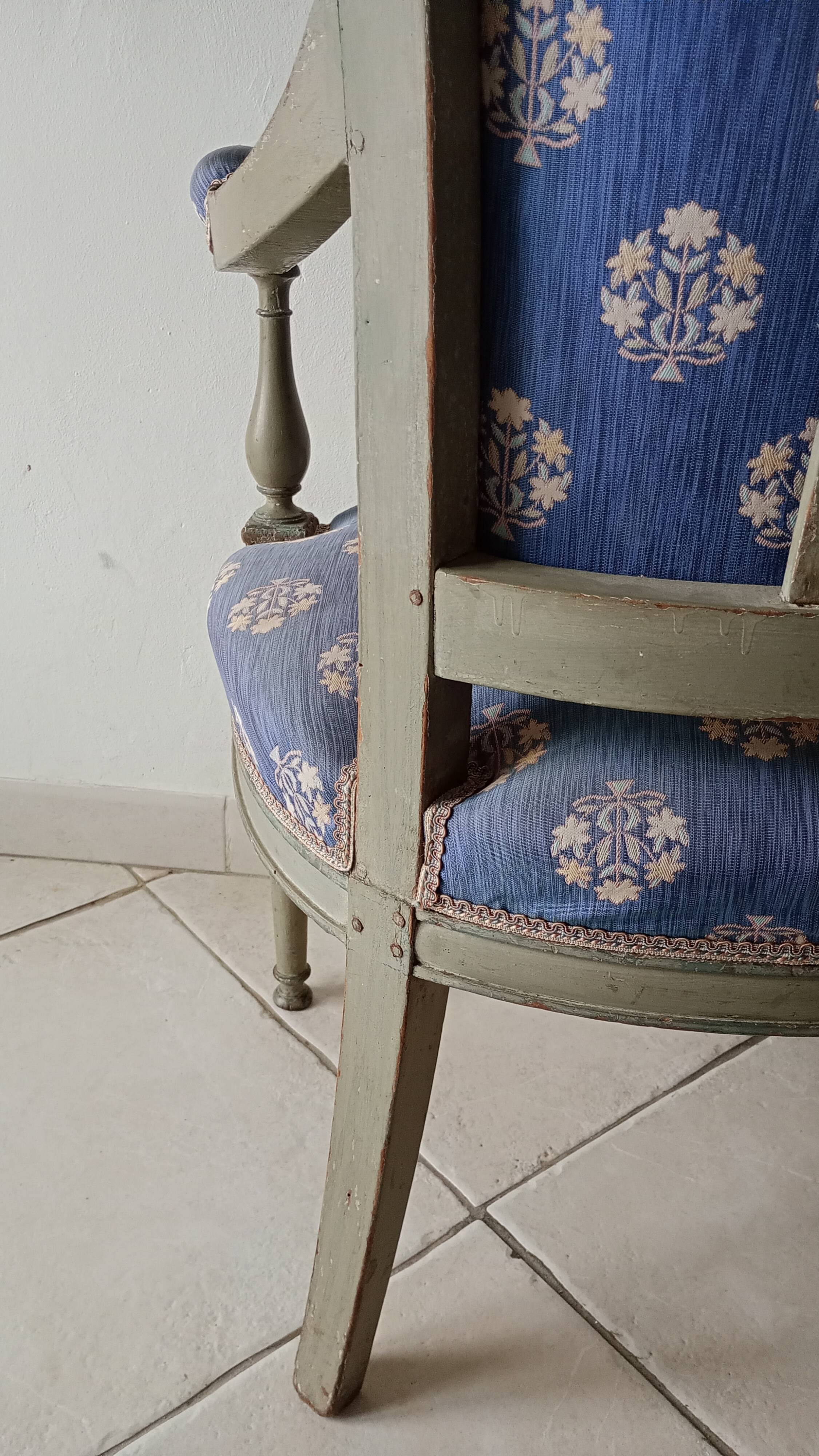 pair of Directoire armchairs