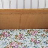 Dresser in oak and wicker