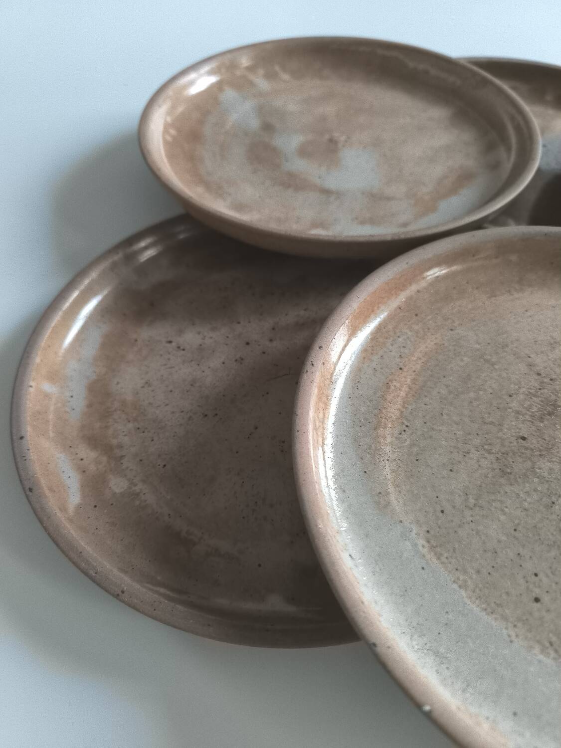 Set of 6 Marais stoneware plates