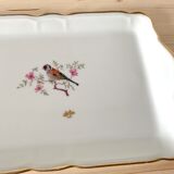 Vintage porcelain cake dish