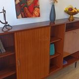 Modernist sideboard, bookshelf of the 1970