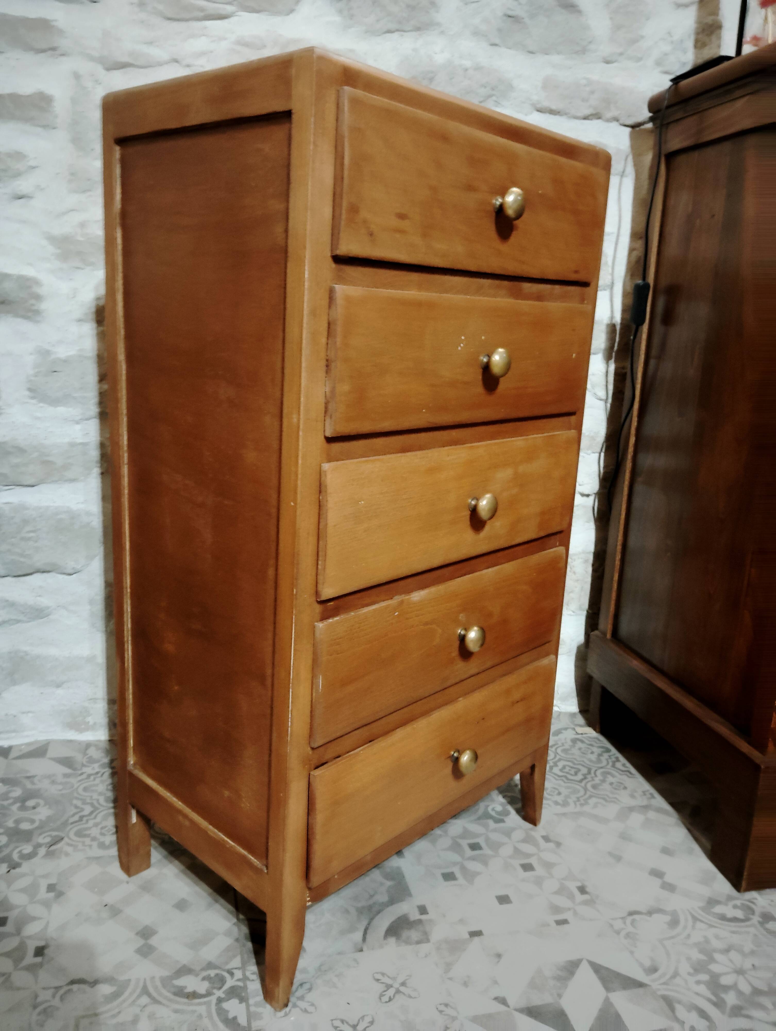 Commode - chiffonnier vintage 50's