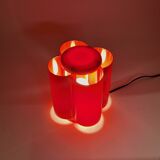 Rare Design Lamp Studio D.A. Lamperti in Orange, 1960s