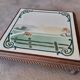 Wooden and ceramic underside 50s