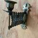 Wall candle holder