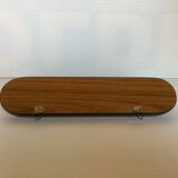 Tea towel holder in formica 3 hooks