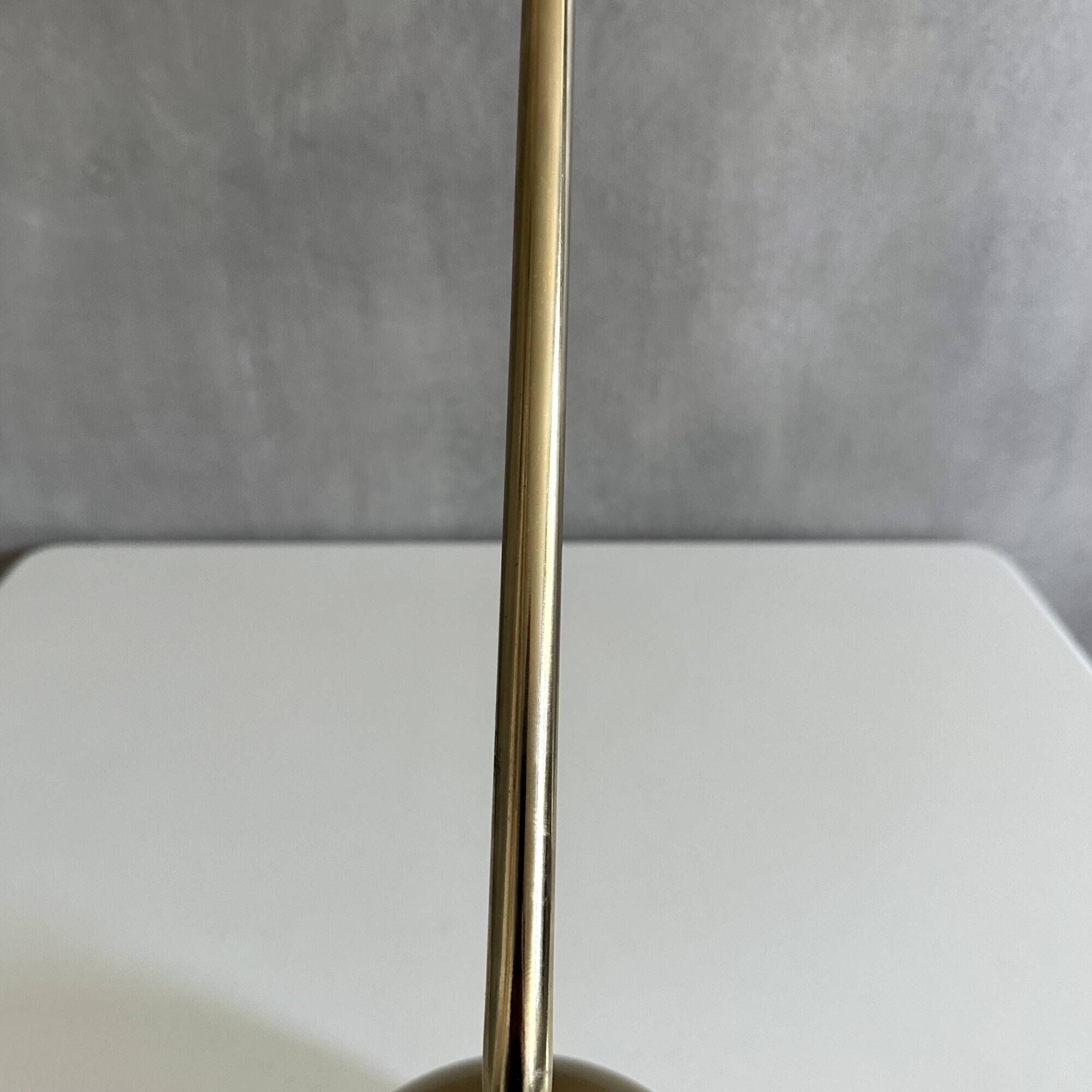 Vintage Hustadt Table Lamp – Brass Globe Lamp | Reading Lamp | Spot Lamp
