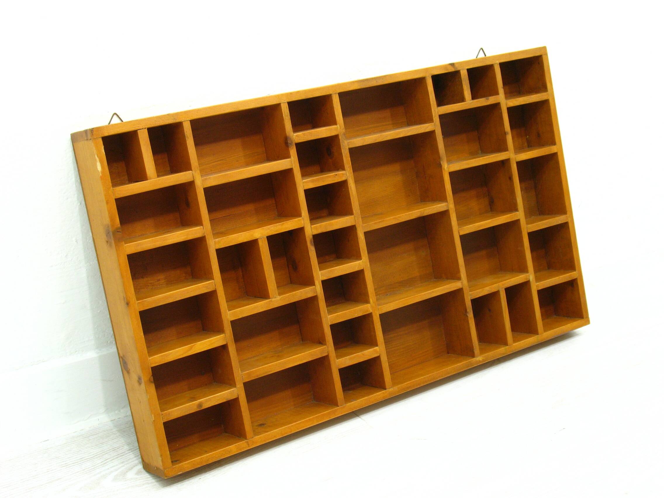 Shelf for figurines vintage display from the 70s