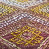 Vintage turkish kilim rug ,  96 x 47 cm