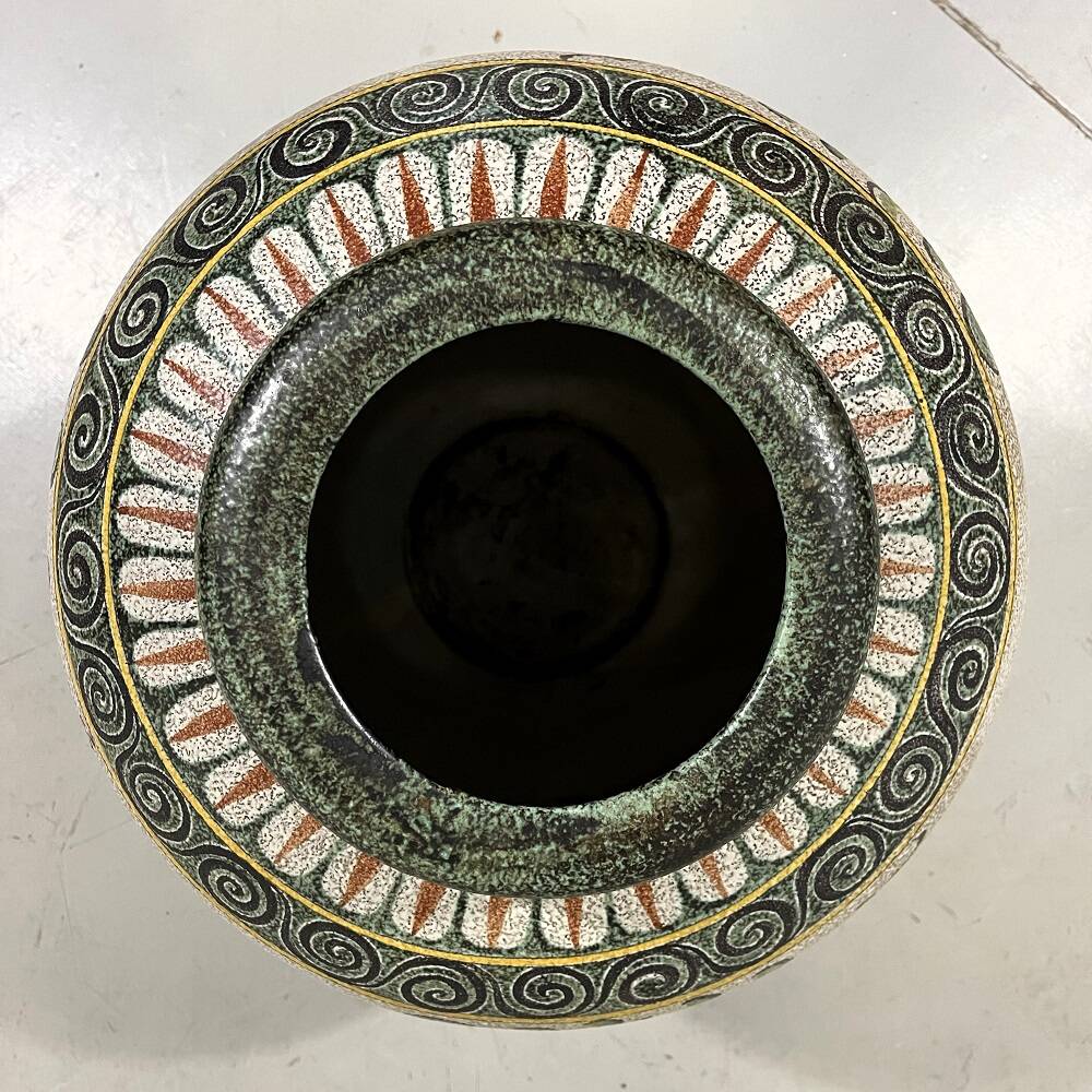 XXL Ruscha vase Enzio by Kurt Tschörner 1950-60’s