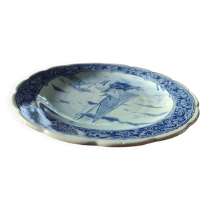 Assiette murale, faience