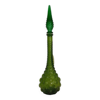 Large vintage glass carafe