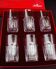 6 large glasses Cups Chopes Harcourt Crystal Baccarat - H 14,2cm