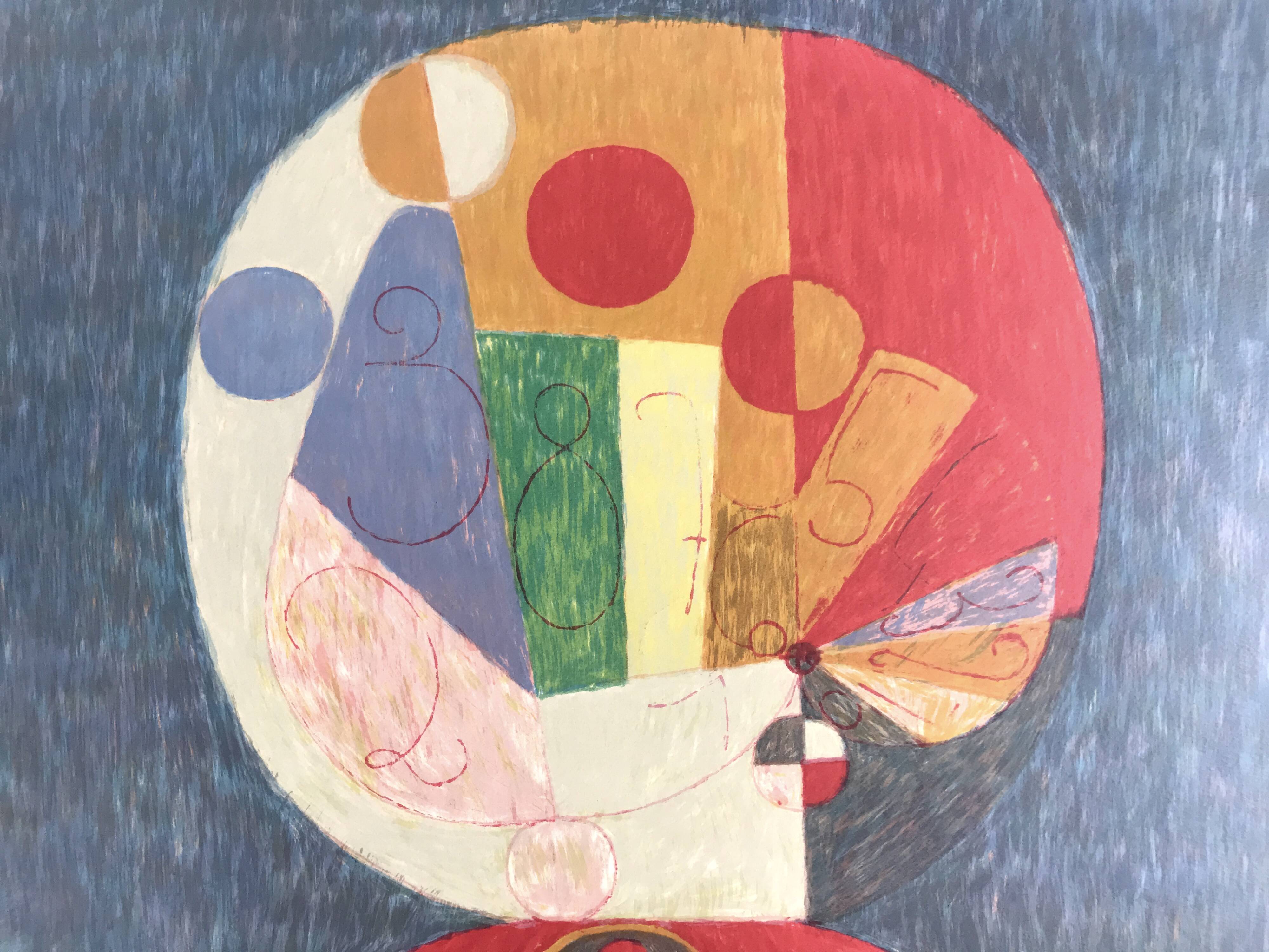 Pierre courtin, from life to love, 1971. lithograph signed in pencil