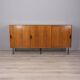 Vintage 1960s highboard in Italian-designed teak wood