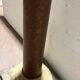 Louis XVI style presentation column in patinated beech, 20th century
