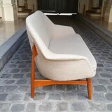 Sofa organic Danish Ib Kofod - Larsen for Carlo Gahrn of 1957