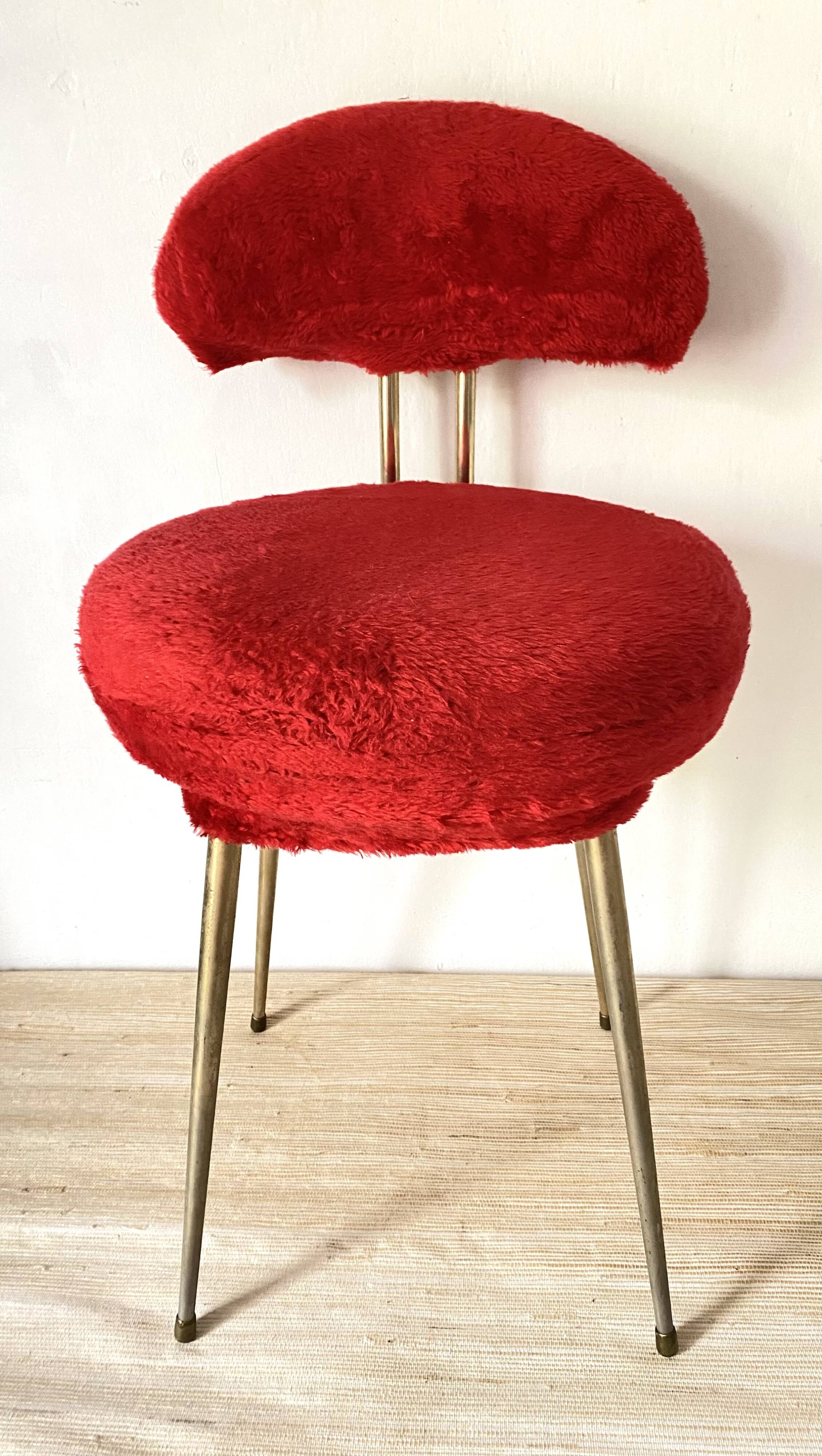 Vintage Pelfran "moumoute" chair