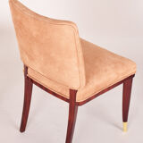 Art Deco chair designed by Jules Leleu, made in 1920s France
