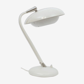 Stilnovo italian white table lamp 1950