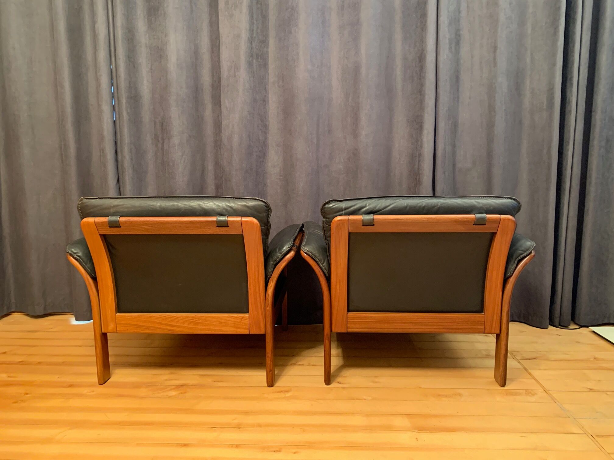 A pair of armchairs, Denmark, 1970s
