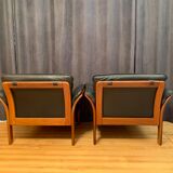 A pair of armchairs, Denmark, 1970s