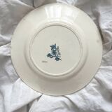 Antique ironstone plate "Tremières" Salins