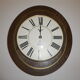 Wall Clock Star - Laiton, glass, formica - 1960s