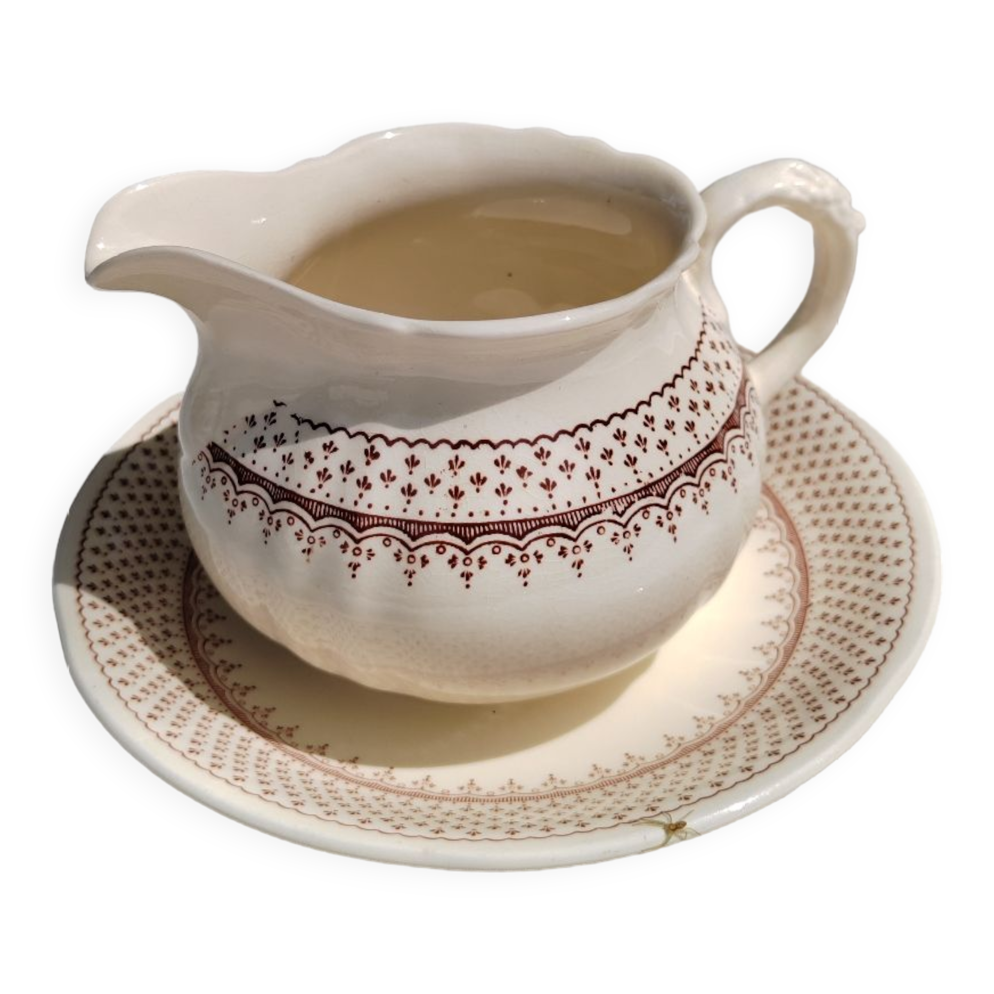 Iron earth milk jug Mason's England