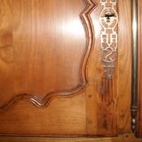 Louis XV oak and cherry wood sideboard