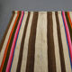 Vintage striped kilim hallway rug 60 x 182 cm