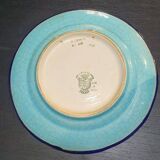 Longwy enamel plate