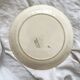 2 iron earth dessert plates HB Choisy le Roi card game theme