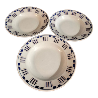 Assiettes Lunéville