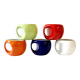 5 Pradel France Mugs