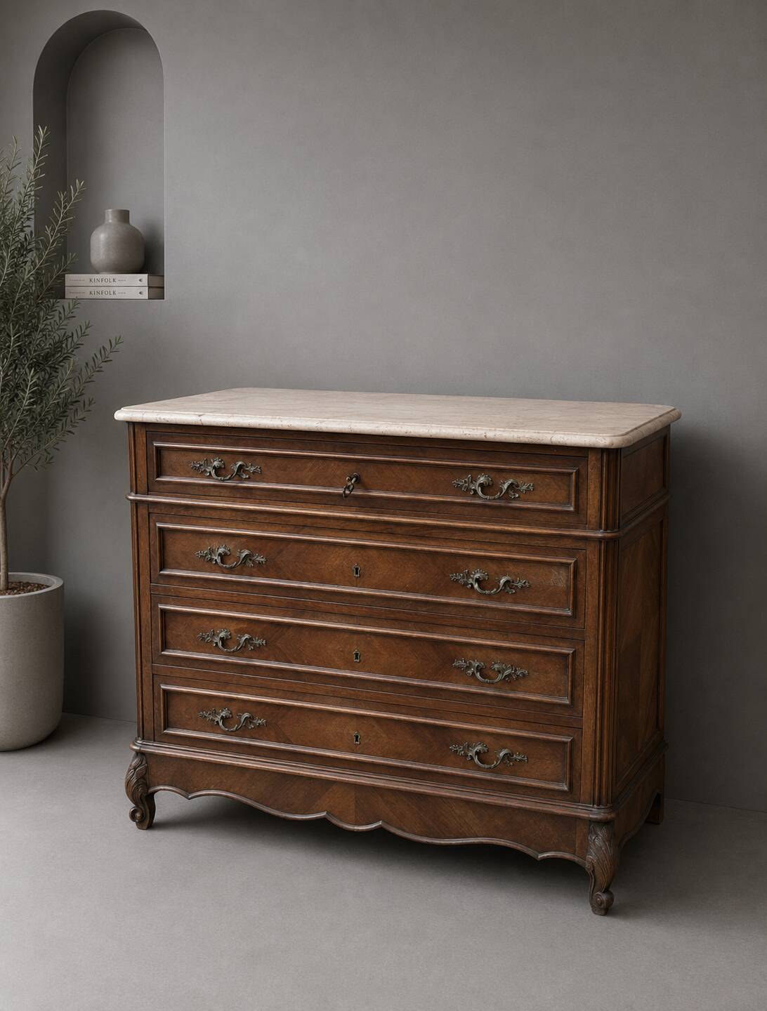 Commode de style Louis XV