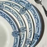 6 Small Plates Blue Iron Earth Salins Arbois Ennege model