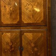 Secrétaire à abattant marqueté de style Louis XV vers 1900