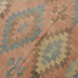 6x10 Kilim Turkish Nomadic Design Kilim Rug, 181x312 Cm