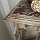 Sellette ancienne patinée – Style Art déco – Charme et authenticité