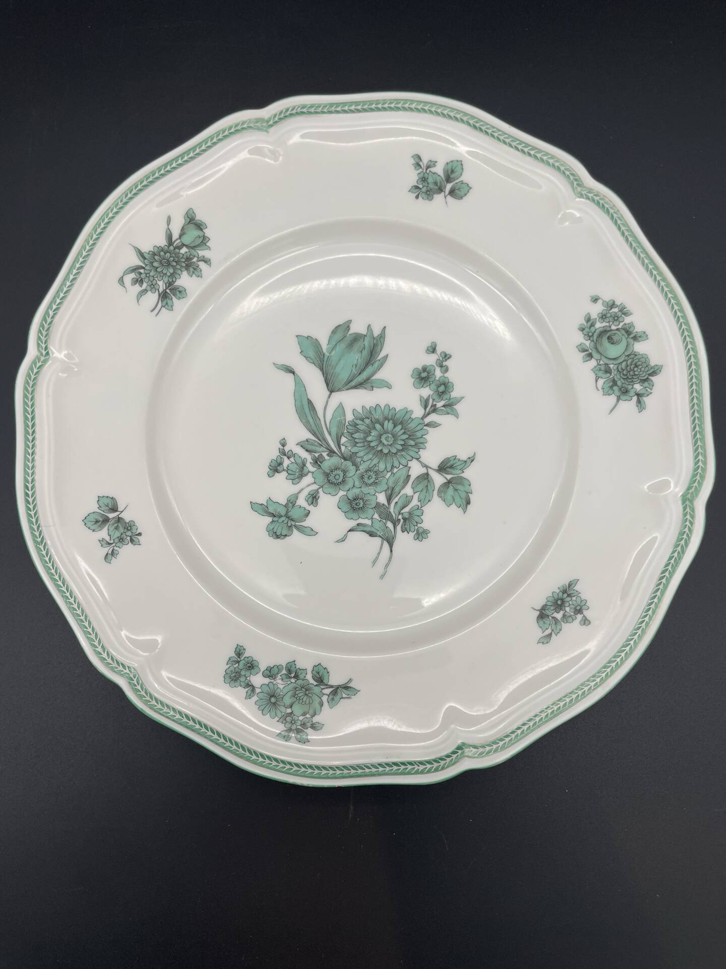 Assiette Rosenthal Bahnhof Selb, forme Chippendale