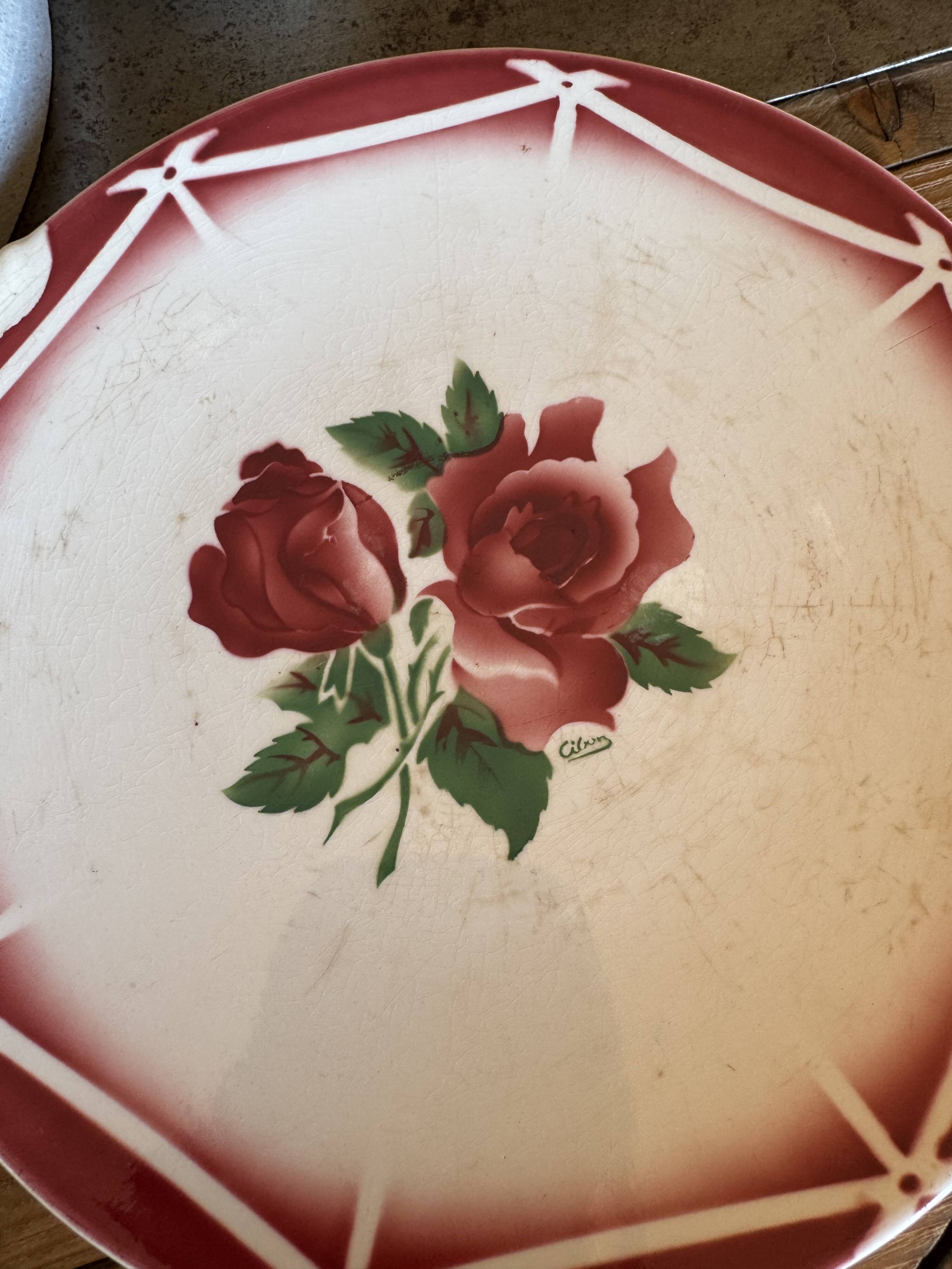 Dish Digoin Sarreguemines
