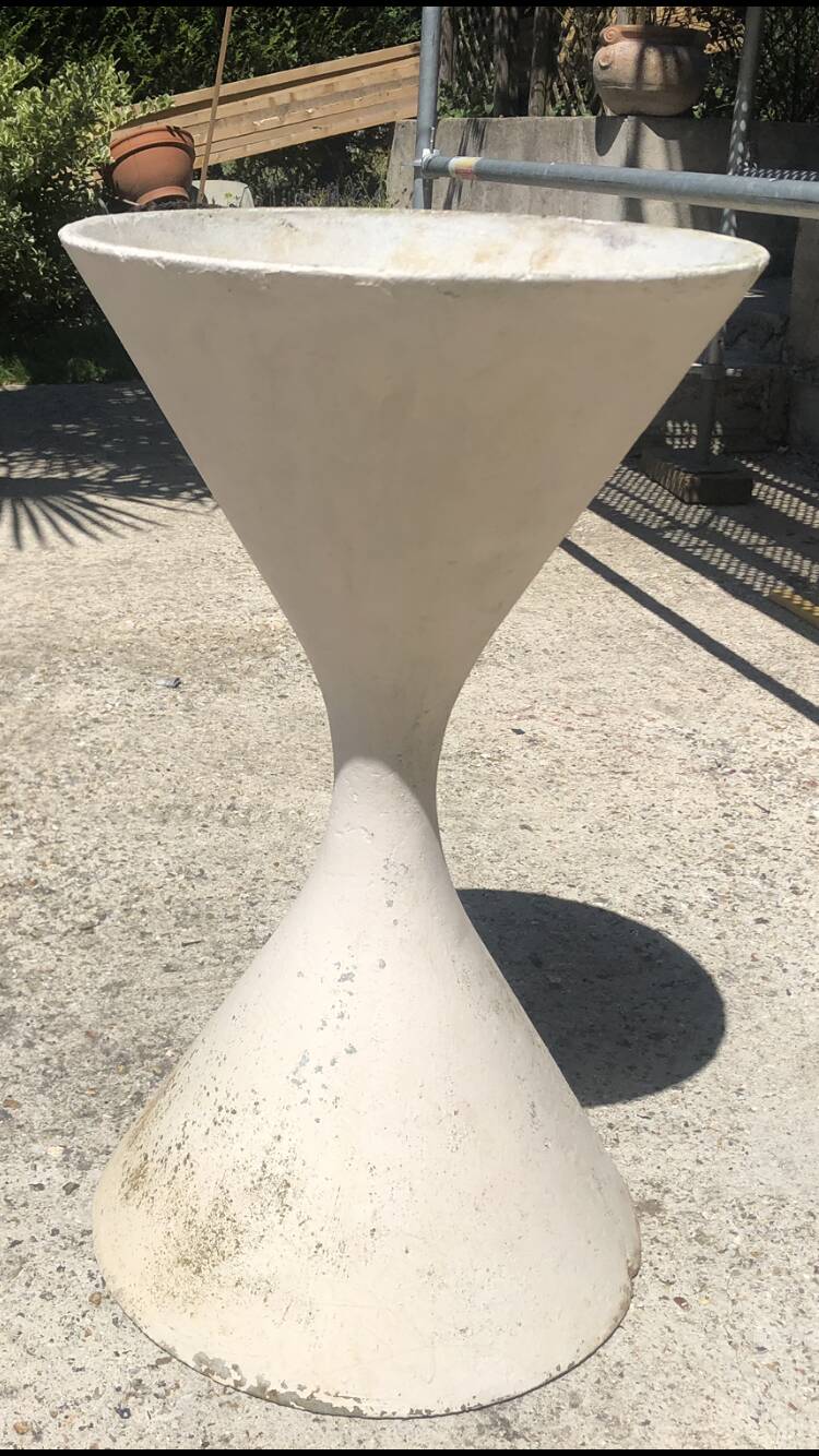 Jardinière design design Anton Bee asssisté de Willy Guhl année 50