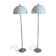 pair of Falkensbergs Belysning lamp posts - Sweden 60s/70s