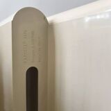 Off-white magazine rack by Giotto Stoppino for Kartell, Italy 1970s