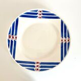 Grand plat plat Badonviller modèle Stella