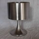 Lampe vintage en aluminium brossé